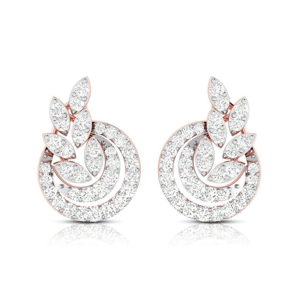 Cosmic Comet Diamond Earrings