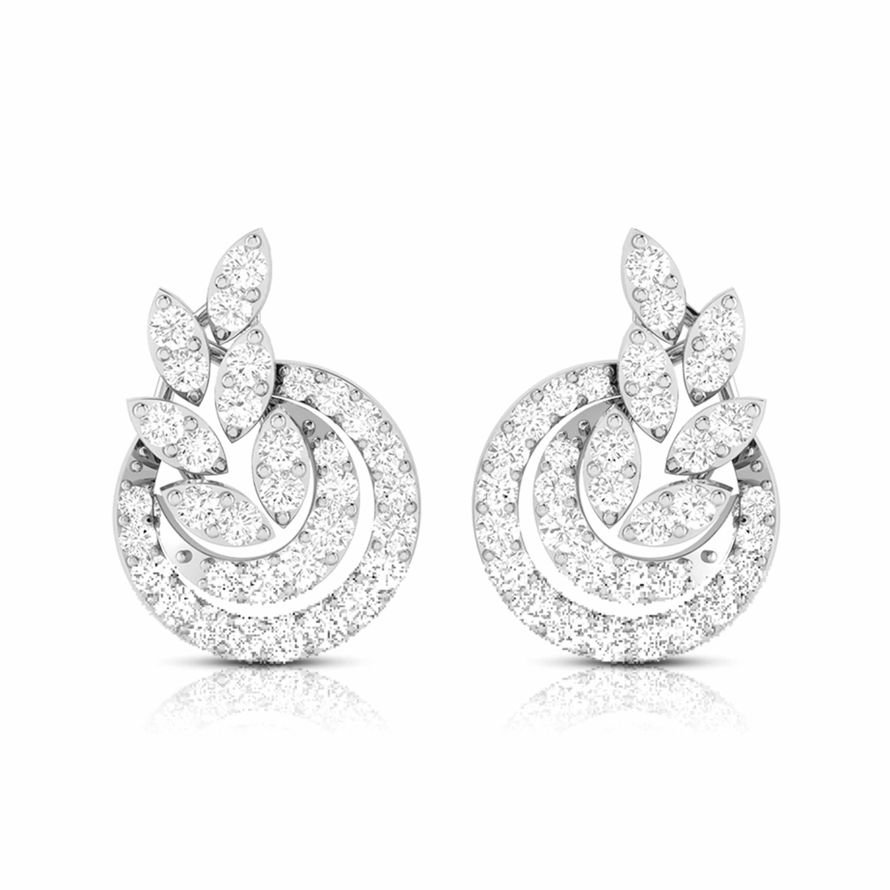 Cosmic Comet Diamond Earrings
