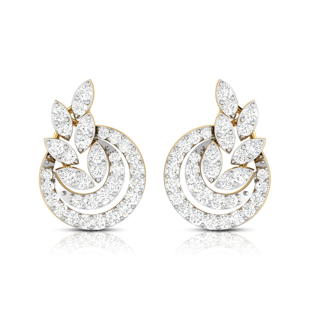 Cosmic Comet Diamond Earrings