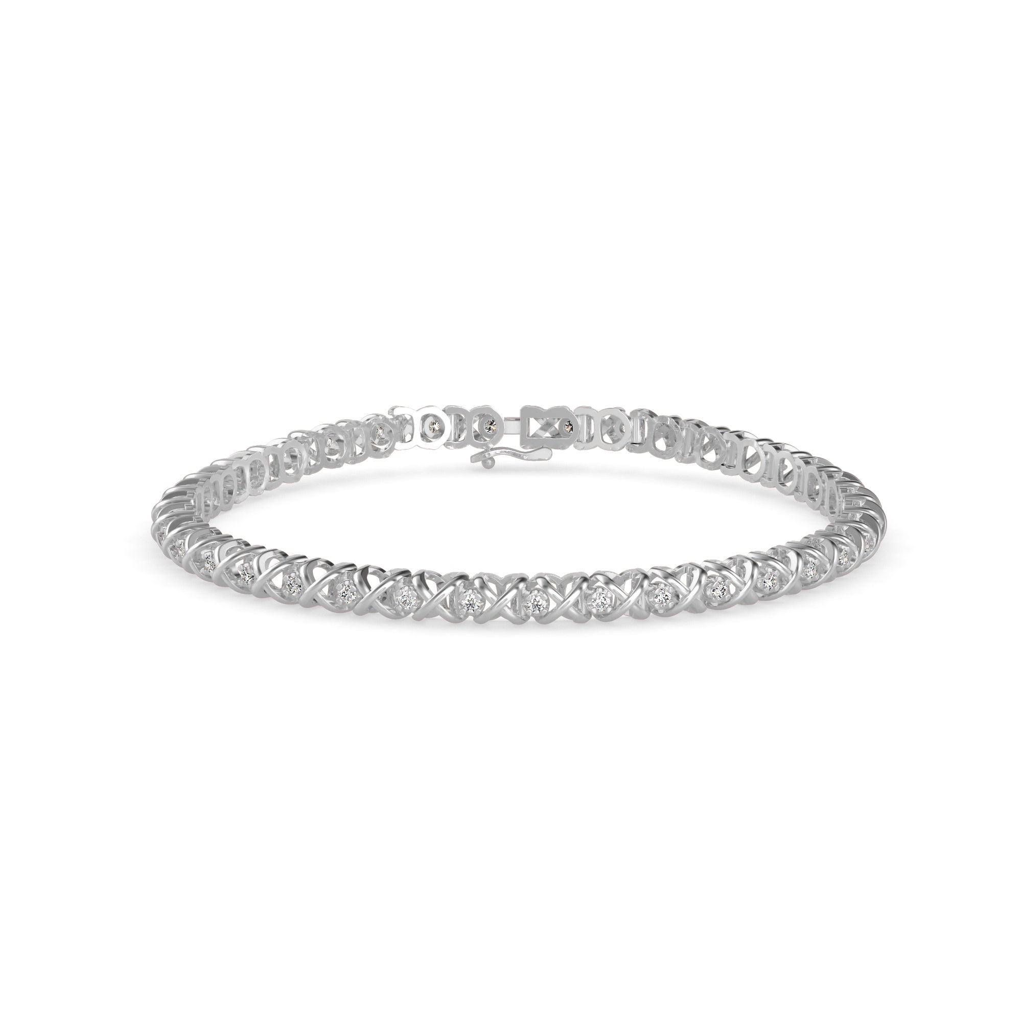 Cross Round Brilliance Bracelet
