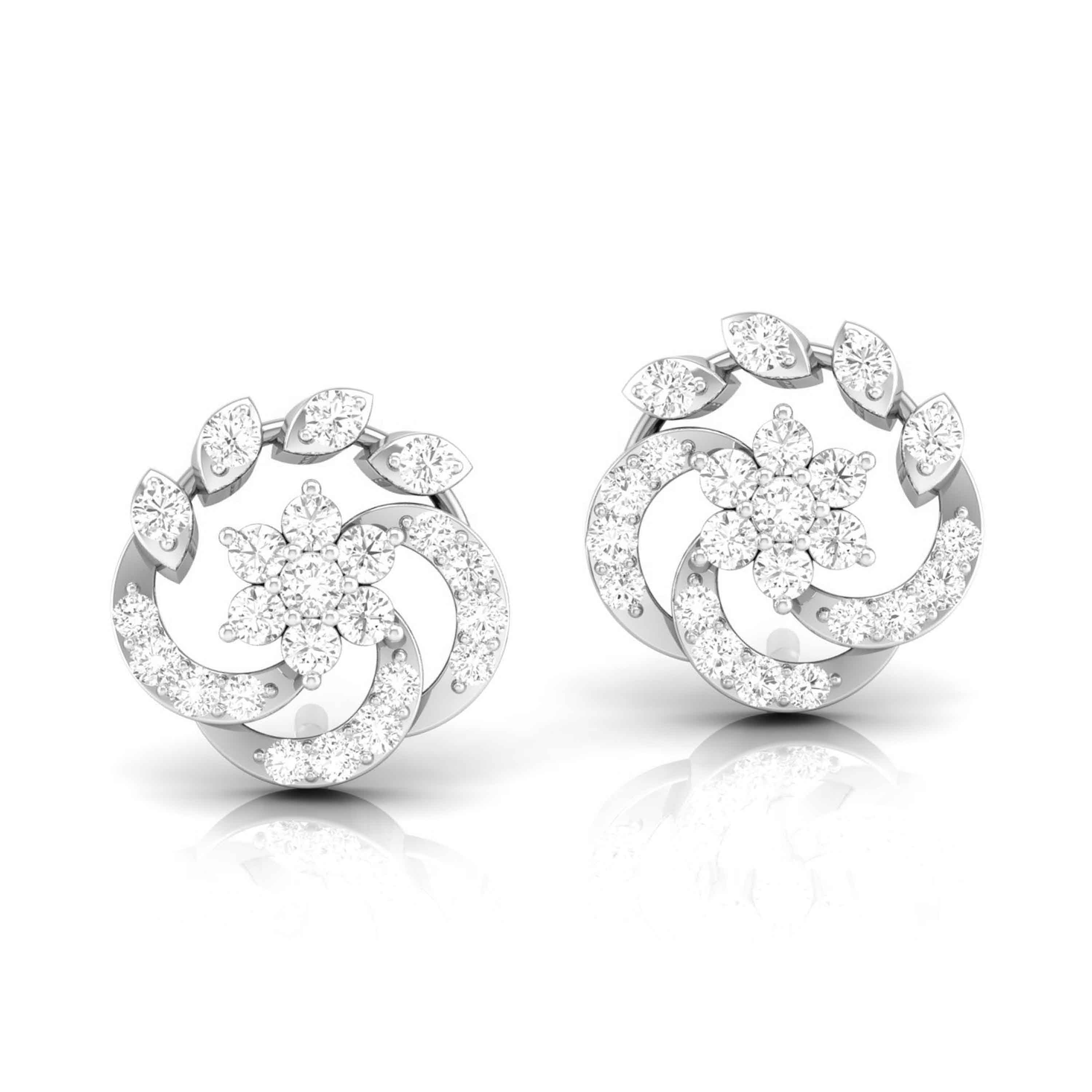 Sparkle Star Diamond Earrings