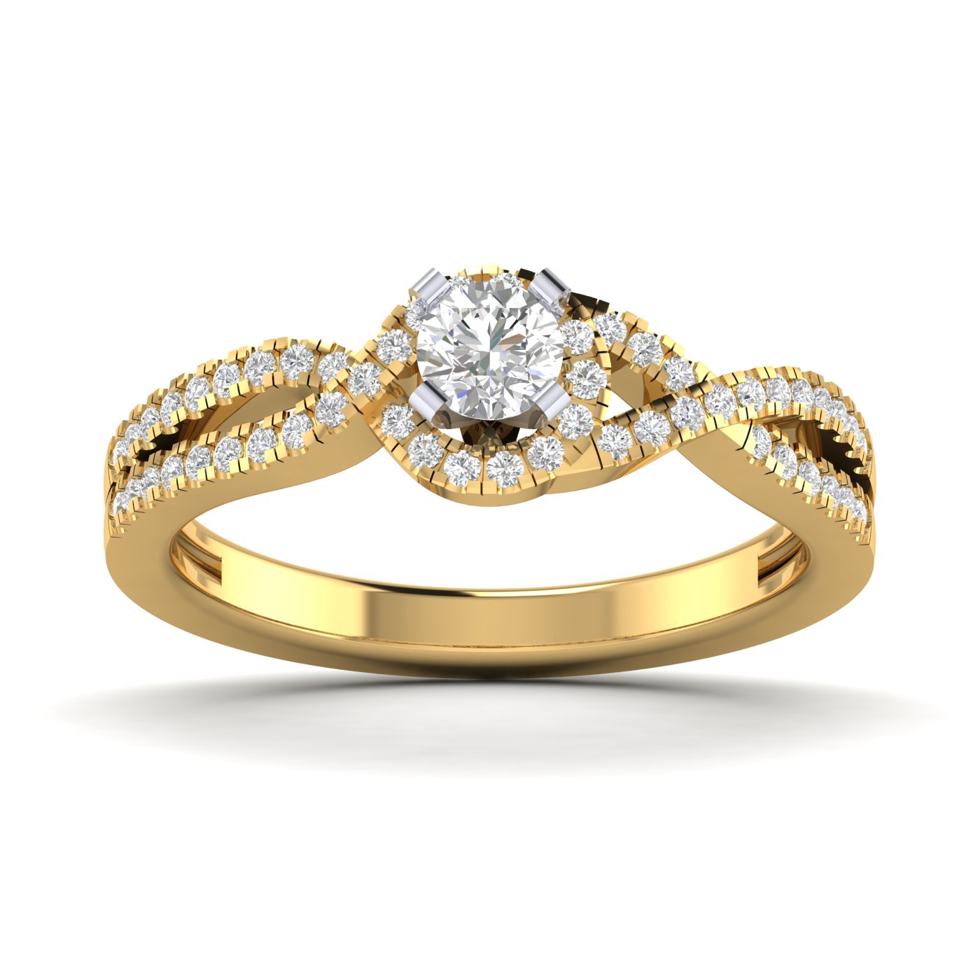 Subline Solitaire Diamond Ring