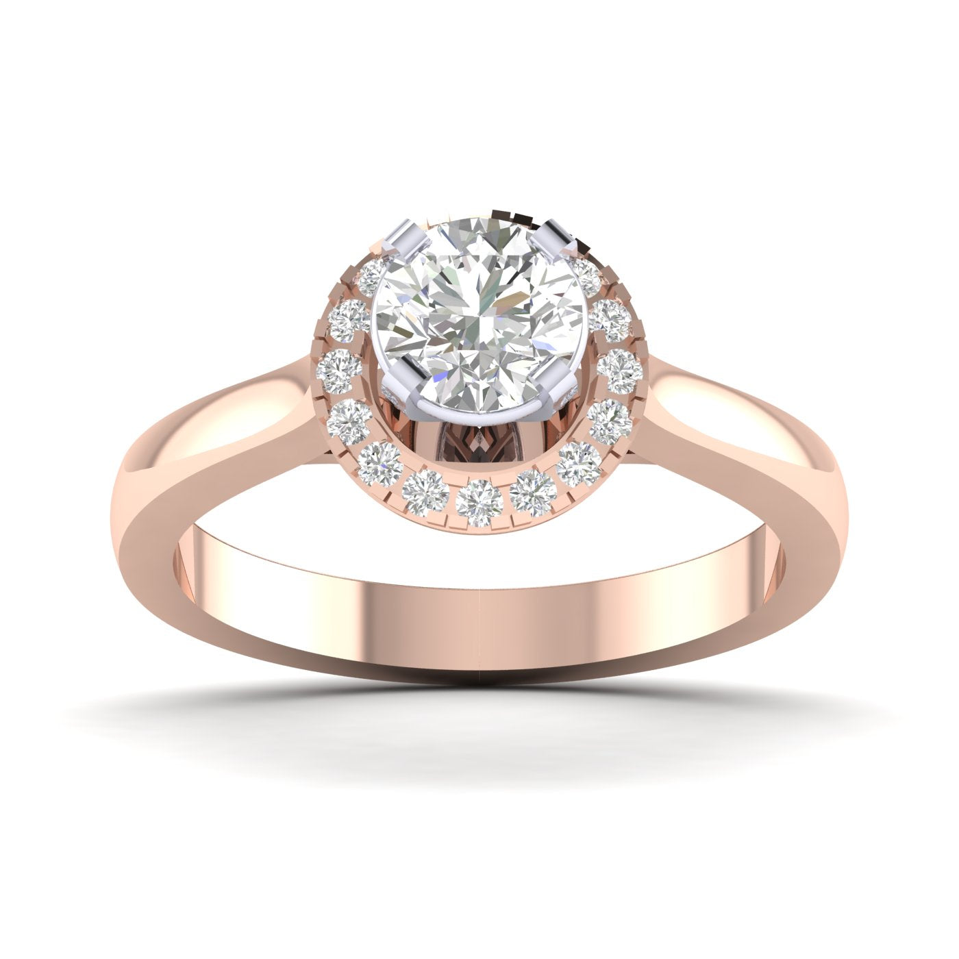 Elegent Solitaire Diamond Ring