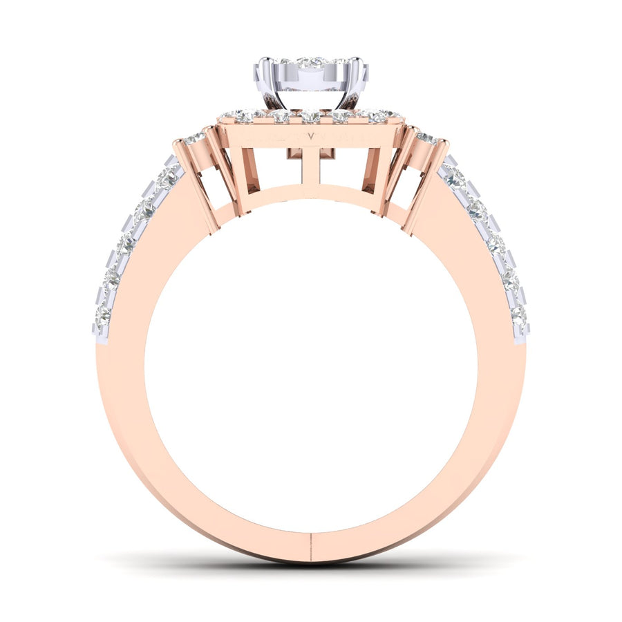 Contemporary Diamond Ring