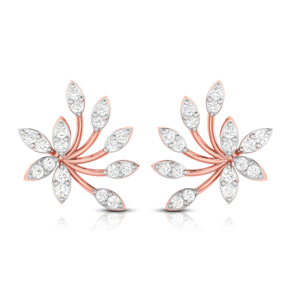 Starlit Bloom Diamond Earrings
