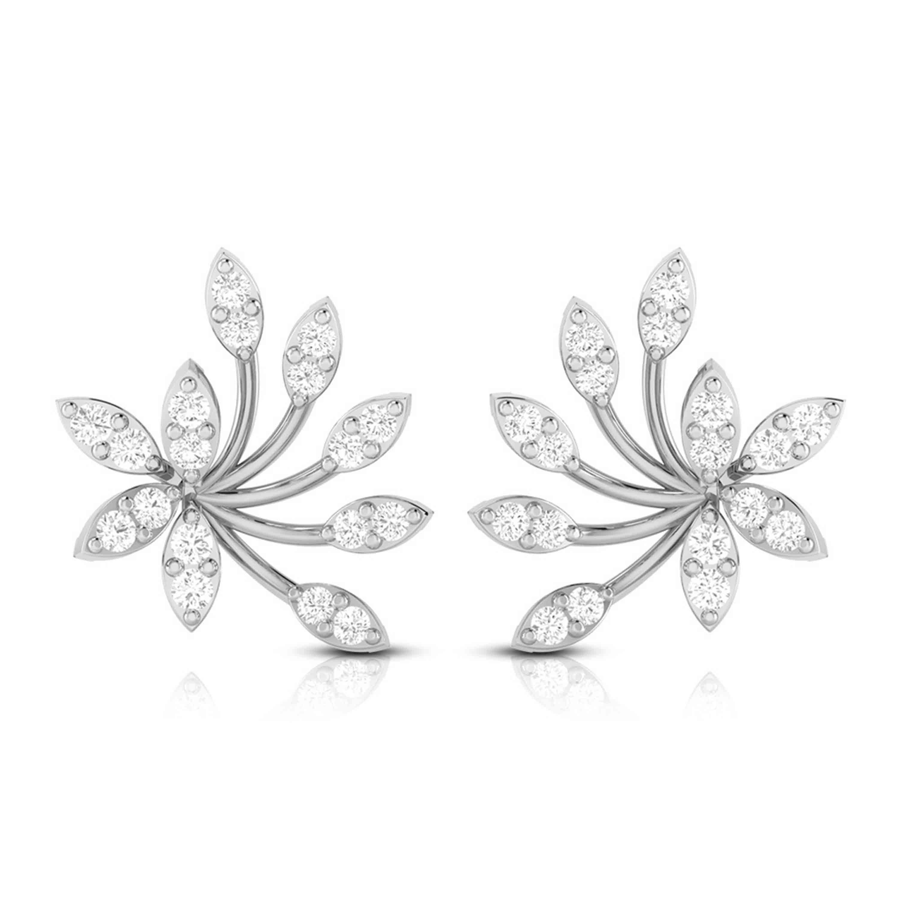Starlit Bloom Diamond Earrings