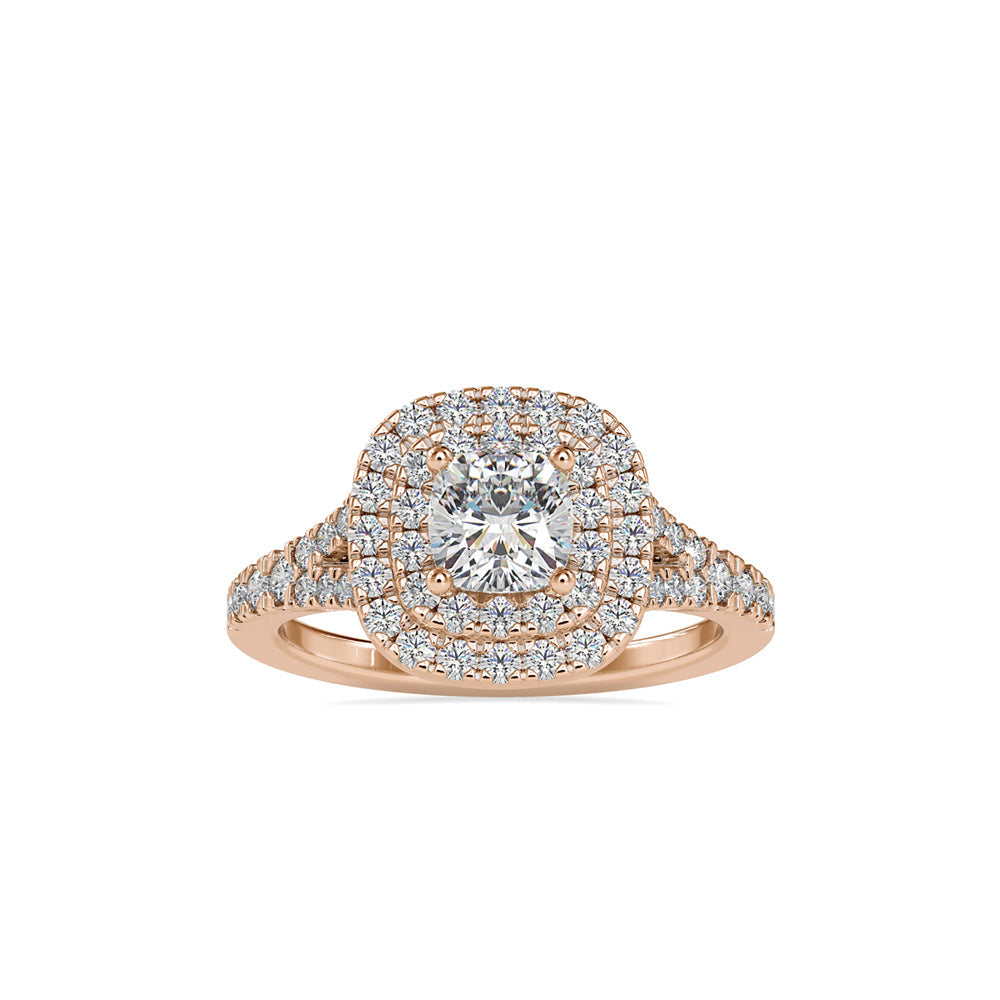Vintage Cathedral Diamond Ring
