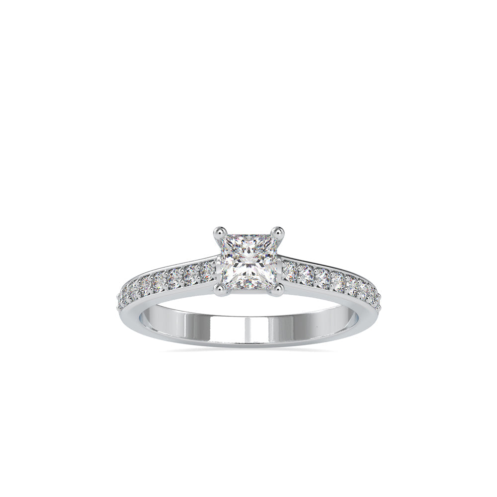 EternalPromise Princess Cut Diamond Ring